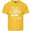 Still Plays with Cars Classic Enthusiast Kids T-Shirt Childrens Yellow
