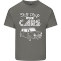 Still Plays with Cars Classic Enthusiast Mens Cotton T-Shirt Tee Top Charcoal
