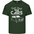 Still Plays with Cars Classic Enthusiast Mens Cotton T-Shirt Tee Top Forest Green