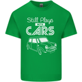 Still Plays with Cars Classic Enthusiast Mens Cotton T-Shirt Tee Top Irish Green