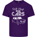Still Plays with Cars Classic Enthusiast Mens Cotton T-Shirt Tee Top Purple