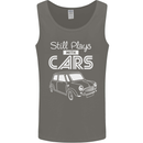 Still Plays with Cars Classic Enthusiast Mens Vest Tank Top Charcoal
