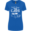 Still Plays with Cars Classic Enthusiast Womens Wider Cut T-Shirt Royal Blue