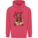 Stoned Hippy Spliff Weed Drugs LSD Acid Childrens Kids Hoodie Heliconia