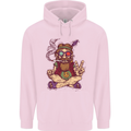 Stoned Hippy Spliff Weed Drugs LSD Acid Childrens Kids Hoodie Light Pink
