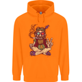 Stoned Hippy Spliff Weed Drugs LSD Acid Childrens Kids Hoodie Orange
