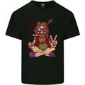 Stoned Hippy Spliff Weed Drugs LSD Acid Kids T-Shirt Childrens Black
