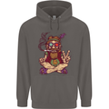 Stoned Hippy Spliff Weed Drugs LSD Acid Mens 80% Cotton Hoodie Charcoal