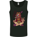Stoned Hippy Spliff Weed Drugs LSD Acid Mens Vest Tank Top Black