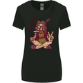 Stoned Hippy Spliff Weed Drugs LSD Acid Womens Wider Cut T-Shirt Black