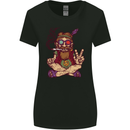 Stoned Hippy Spliff Weed Drugs LSD Acid Womens Wider Cut T-Shirt Black