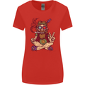 Stoned Hippy Spliff Weed Drugs LSD Acid Womens Wider Cut T-Shirt Red