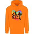 Stop Homophobia Gay Pride Day Awareness Childrens Kids Hoodie Orange
