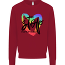 Stop Homophobia Gay Pride Day Awareness Kids Sweatshirt Jumper Red
