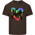 Stop Homophobia Gay Pride Day Awareness Kids T-Shirt Childrens Chocolate
