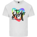 Stop Homophobia Gay Pride Day Awareness Kids T-Shirt Childrens White