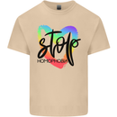 Stop Homophobia Gay Pride Day Awareness Mens Cotton T-Shirt Tee Top Sand
