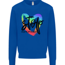 Stop Homophobia Gay Pride Day Awareness Mens Sweatshirt Jumper Royal Blue