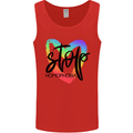 Stop Homophobia Gay Pride Day Awareness Mens Vest Tank Top Red