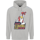 Stop Staring at My Cock Funny Rude Childrens Kids Hoodie Sports Grey