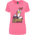 Stop Staring at My Cock Funny Rude Womens Wider Cut T-Shirt Azalea