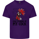 Stop Starring at My Cock Funny Rude Mens Cotton T-Shirt Tee Top Purple