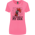 Stop Starring at My Cock Funny Rude Womens Wider Cut T-Shirt Azalea