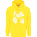 Storage Evolution HD Drive USB Stick CD Childrens Kids Hoodie Yellow