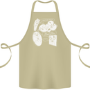 Storage Evolution HD Drive USB Stick CD Cotton Apron 100% Organic Khaki