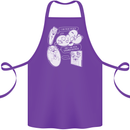 Storage Evolution HD Drive USB Stick CD Cotton Apron 100% Organic Purple