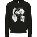 Storage Evolution HD Drive USB Stick CD Kids Sweatshirt Jumper Black