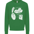 Storage Evolution HD Drive USB Stick CD Kids Sweatshirt Jumper Irish Green