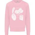 Storage Evolution HD Drive USB Stick CD Kids Sweatshirt Jumper Light Pink