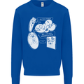 Storage Evolution HD Drive USB Stick CD Kids Sweatshirt Jumper Royal Blue