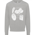 Storage Evolution HD Drive USB Stick CD Kids Sweatshirt Jumper Sports Grey