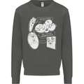 Storage Evolution HD Drive USB Stick CD Kids Sweatshirt Jumper Storm Grey