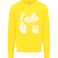 Storage Evolution HD Drive USB Stick CD Kids Sweatshirt Jumper Yellow