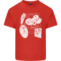 Storage Evolution HD Drive USB Stick CD Mens Cotton T-Shirt Tee Top Red