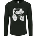 Storage Evolution HD Drive USB Stick CD Mens Long Sleeve T-Shirt Black