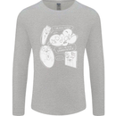 Storage Evolution HD Drive USB Stick CD Mens Long Sleeve T-Shirt Sports Grey