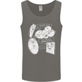 Storage Evolution HD Drive USB Stick CD Mens Vest Tank Top Charcoal
