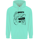 Storage Evolution HD Drive USB Stick CD Retro Childrens Kids Hoodie Peppermint