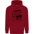 Storage Evolution HD Drive USB Stick CD Retro Childrens Kids Hoodie Red