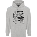 Storage Evolution HD Drive USB Stick CD Retro Childrens Kids Hoodie Sports Grey