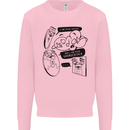 Storage Evolution HD Drive USB Stick CD Retro Kids Sweatshirt Jumper Light Pink