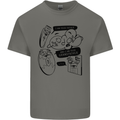 Storage Evolution HD Drive USB Stick CD Retro Kids T-Shirt Childrens Charcoal