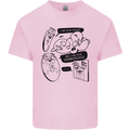 Storage Evolution HD Drive USB Stick CD Retro Kids T-Shirt Childrens Light Pink