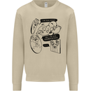Storage Evolution HD Drive USB Stick CD Retro Mens Sweatshirt Jumper Sand