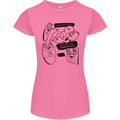 Storage Evolution HD Drive USB Stick CD Retro Womens Petite Cut T-Shirt Azalea