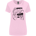 Storage Evolution HD Drive USB Stick CD Retro Womens Wider Cut T-Shirt Light Pink